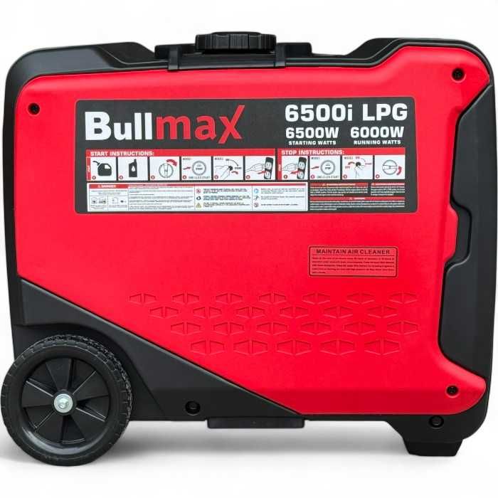 Инверторен агрегат за ток Bullmax 6500i LPG,6.4kW, 5.4kW Бензин, Газ