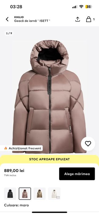 Geaca  iarna dama schi Khujo S