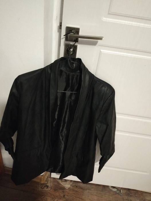 Sacou din piele ecologica Mango