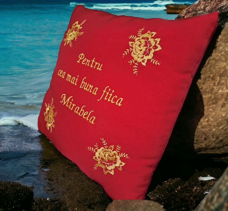 Perinuțe personalizate catifea