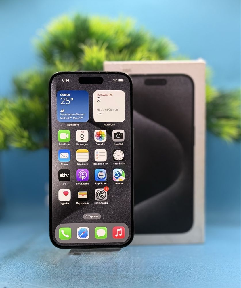 Apple iPhone 15 Pro, 256GB, 5G, Black