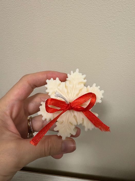 Коледни соеви  свещи