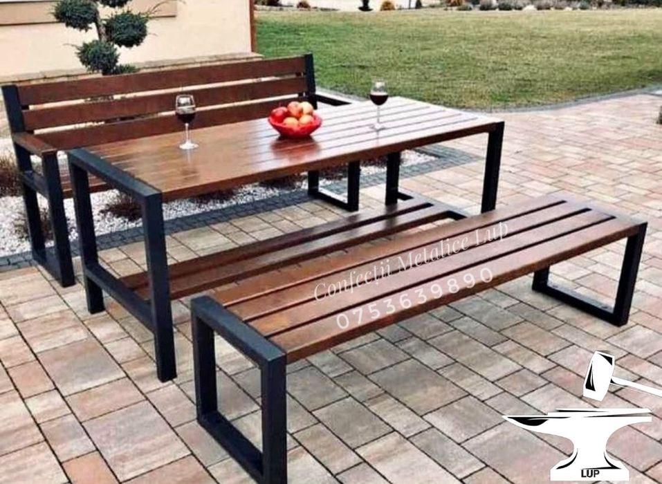 Set pentru terasă  grădină bar, cafenele  set Adella