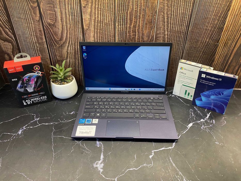 Ноутбук ASUS ExpertBook 14 • Core i3-1115G4 / 8GB / 256GB SSD / IPS