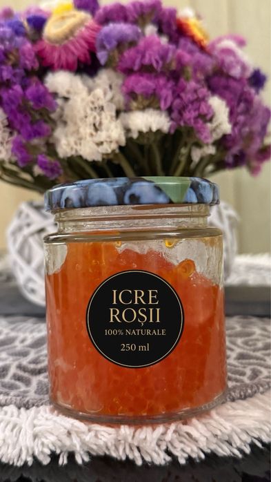 Icre rosii de Somon “Caviar Rosu “