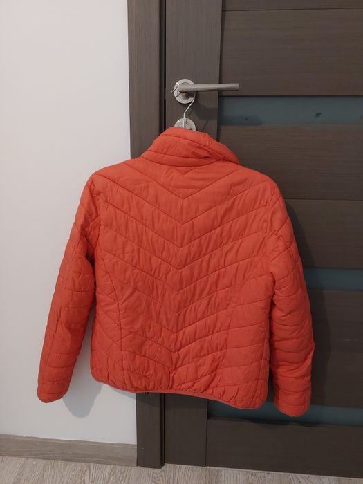 Geaca dama toamna portocalie