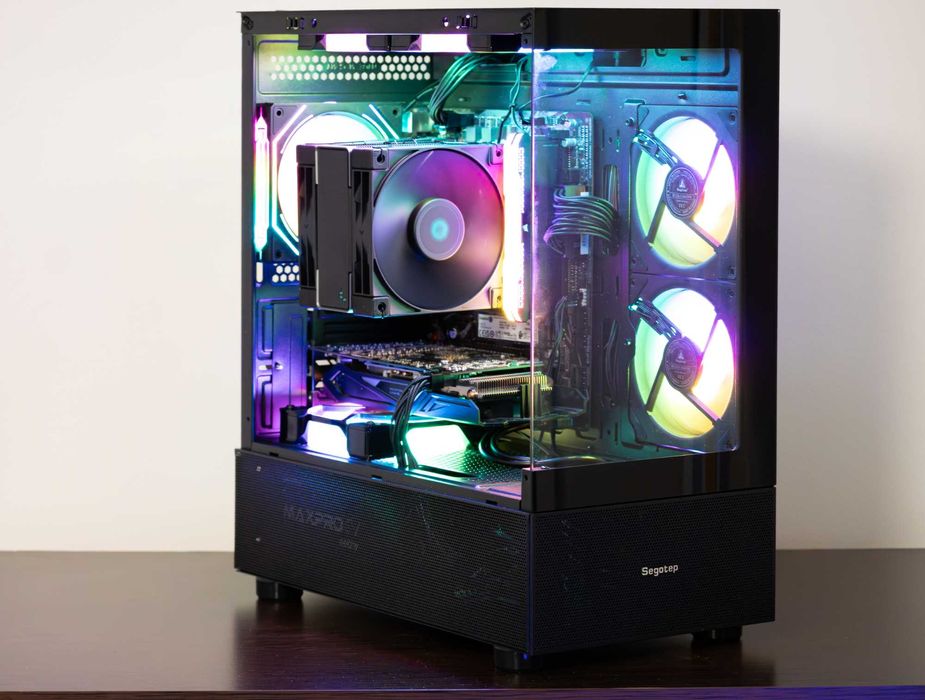 Sistem Gaming Ryzen 5 3600 + RX580 8GB + 16GB RAM + SSD 1TB