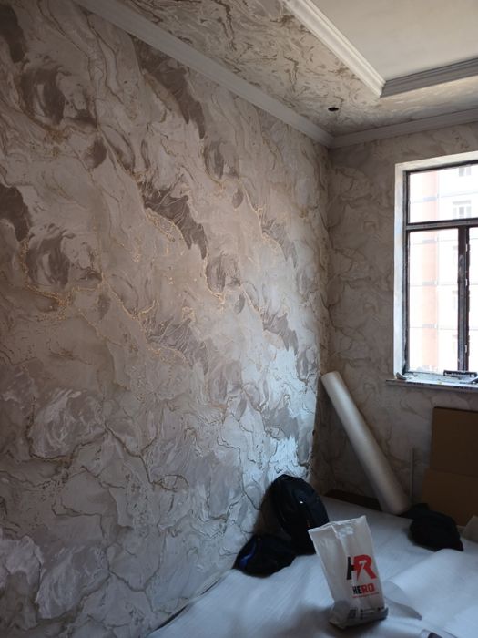 Маляарка ва обой ишларини киламиз