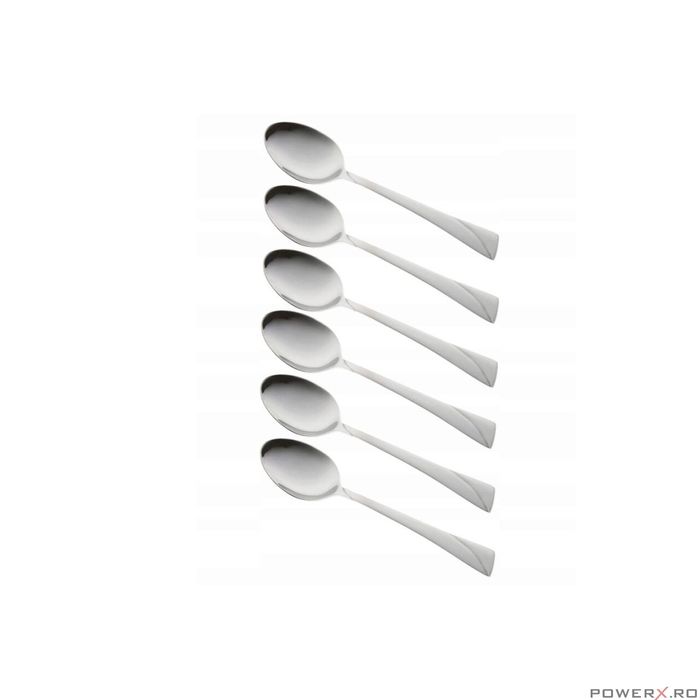 Set lingurite de ceai si cafea, inox, 6 piese, Kinghoff