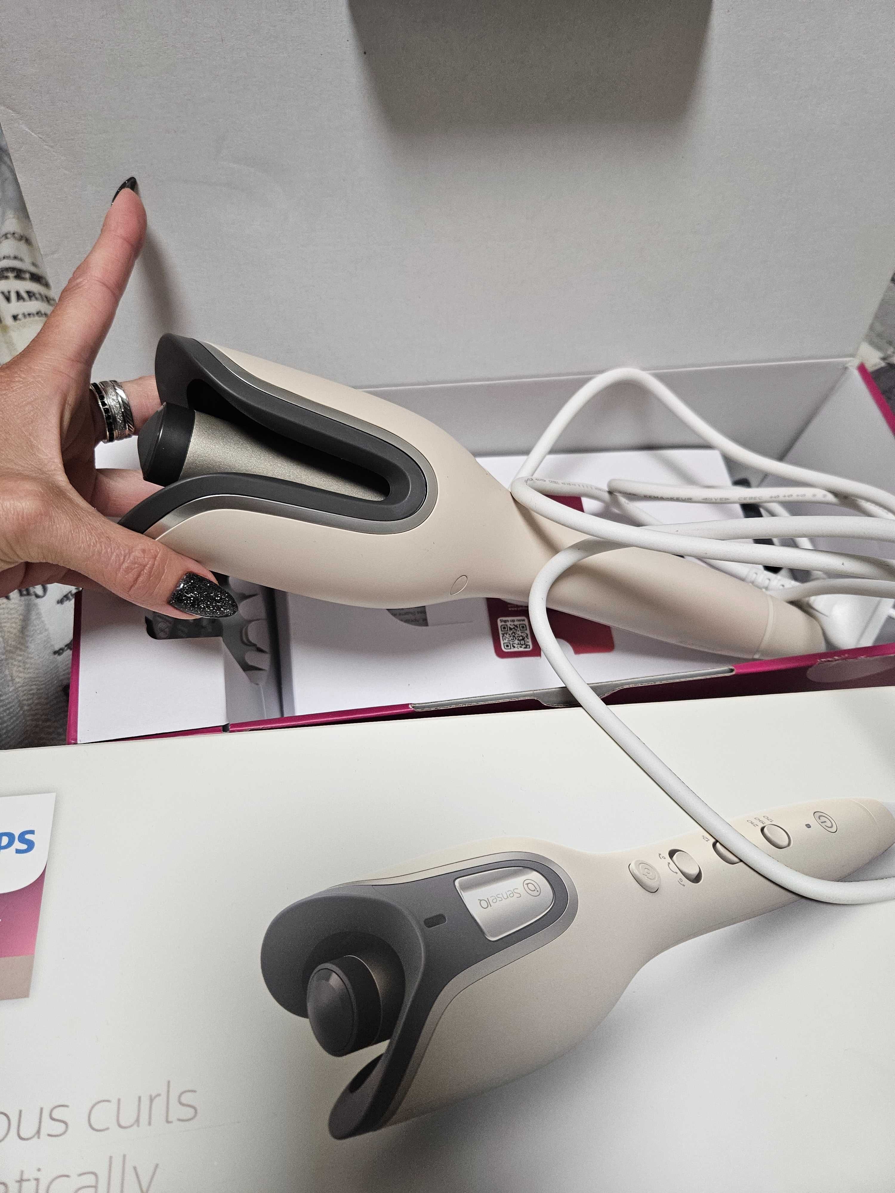 Автоматична маша за къдрене със SenseIQ Philips 8000 *лале
