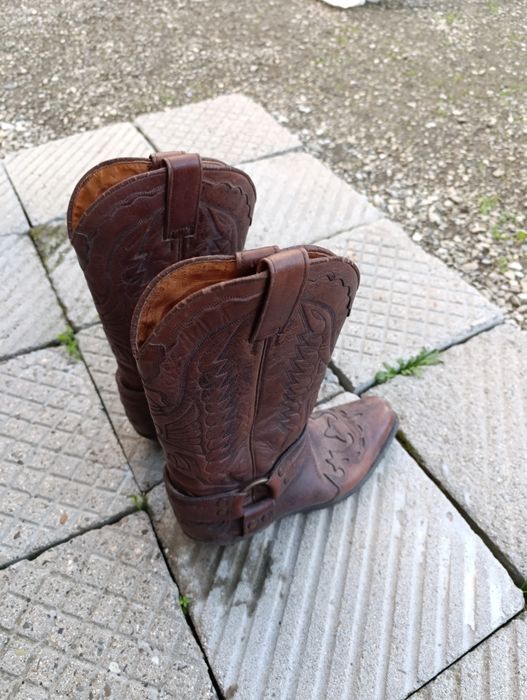 Кожени ботуши естествена кожа