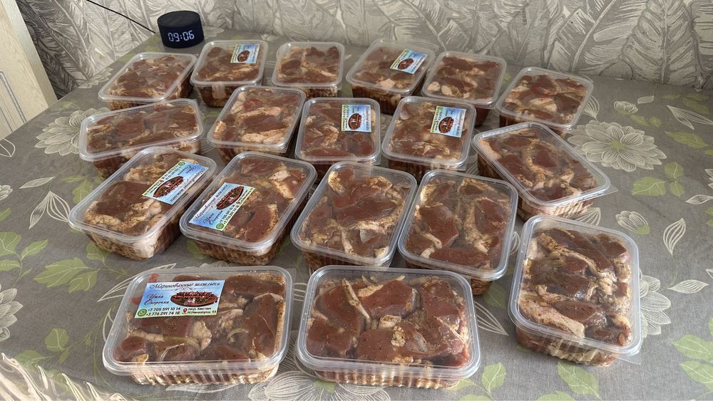 Маринованный шашлык р/н Зачаганск,Монкеулы