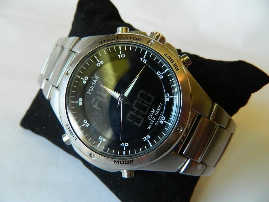 Ceas barbatesc deosebit PULSAR (by seiko ) World Timer cod P8