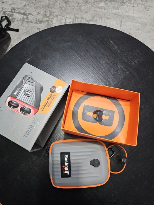 Bushnell Tour V5 Shift – Rangefinder Golf, Nou, Sigilat + Husă
