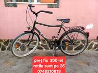 Bicicleta preț fix 200lei