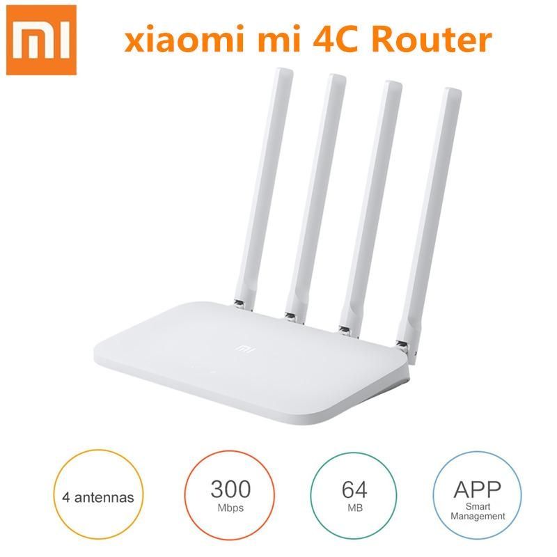 Нов Xiaomi Mi Router 4C / 300 Mbps High - Speed / 5 dBi