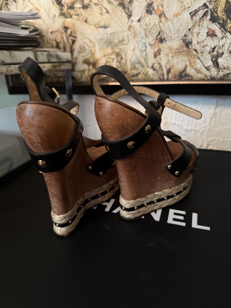 Сандали с платформа Burberry/Dolce&Gabbana Намалени 650 Оригинал