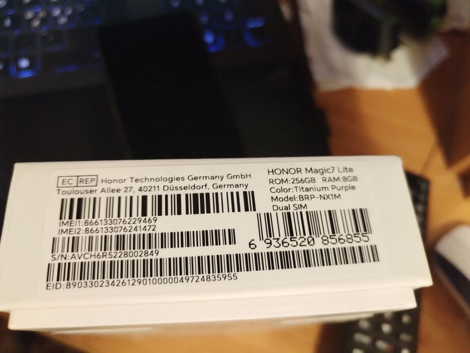 Vind honor magic 7 lite