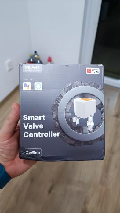 Valva robinet apa/gaz wireless cu baterii