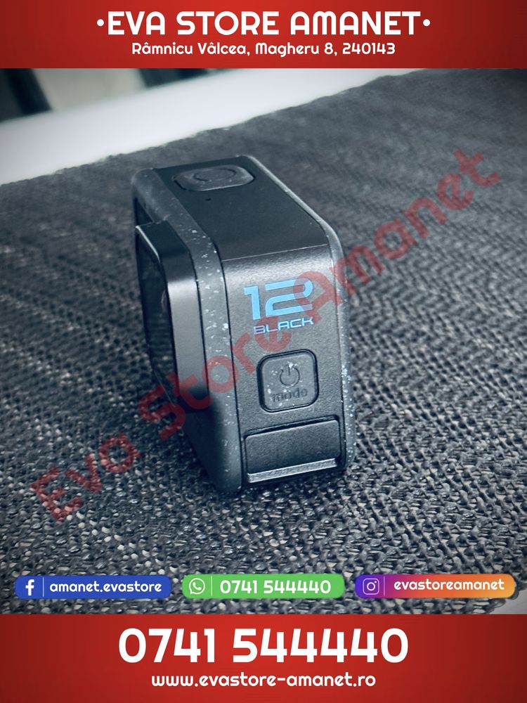 Camera video sport GoPro Hero 12 Black 5.3K HyperSmooth 6.0