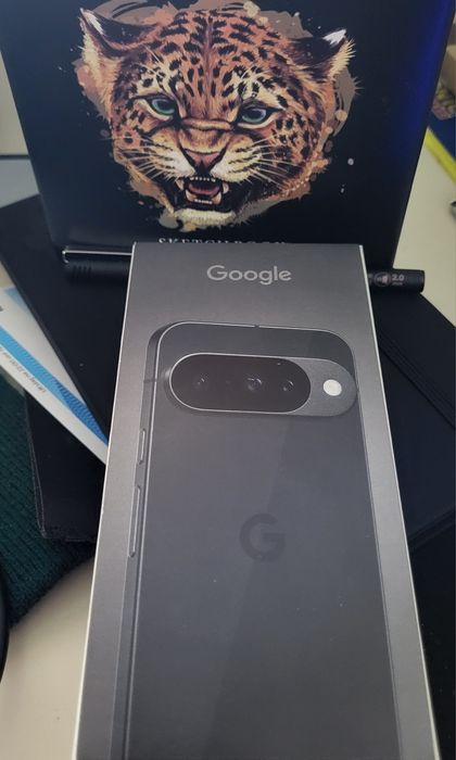 Google Pixel 10 (256 GB, 12 GB  Obsidian – Nou, Sigilat, 2025)