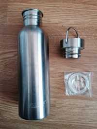 Bidon din inox Triple Tree de 750ml + lingura de lemn.