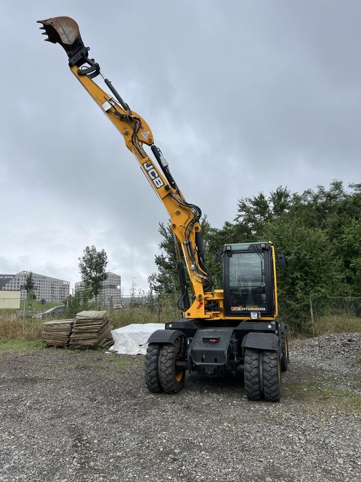 Excavator pe roti Jcb Hydradig 110 w 2017 impecabil ca si nou
