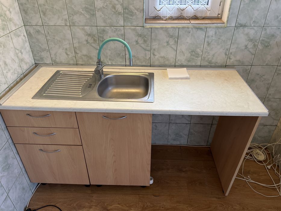 Mobila bucatarie si chiuveta 160x87x 60