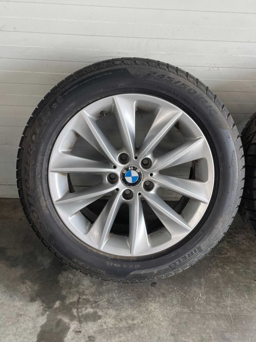 Jante originale 18" Bmw X3 F25/X4 F26 style 307 cu 3 anvelope iarna