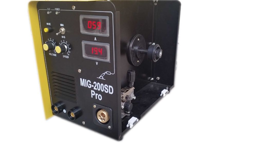 Co2 Инверторен телоподаващ апарат с електрожен MIG-MMA 200SD PRO