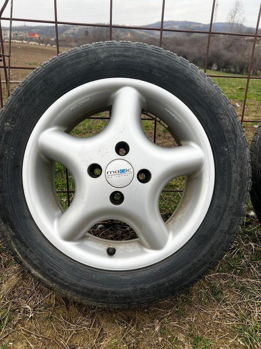 De vânzare jante aliaj aluminiu cu tot cu cauciucuri 185/60R14