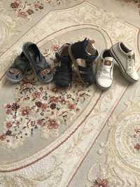 Детская обувь кроссовки,сандали,кеды 25-26рнатуральная кожа