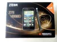 Мобильный телефон ZTE V889D в коробке Включается, не работает тачскрин