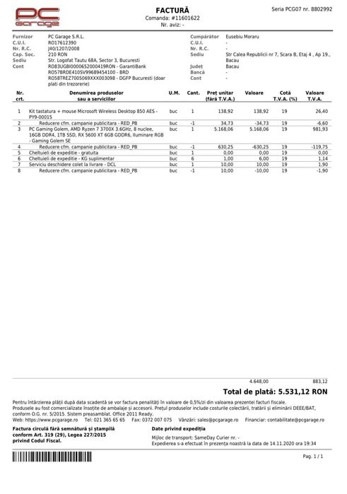 PC Gaming Golem + Monitor Gaming LED Nano IPS LG 27"