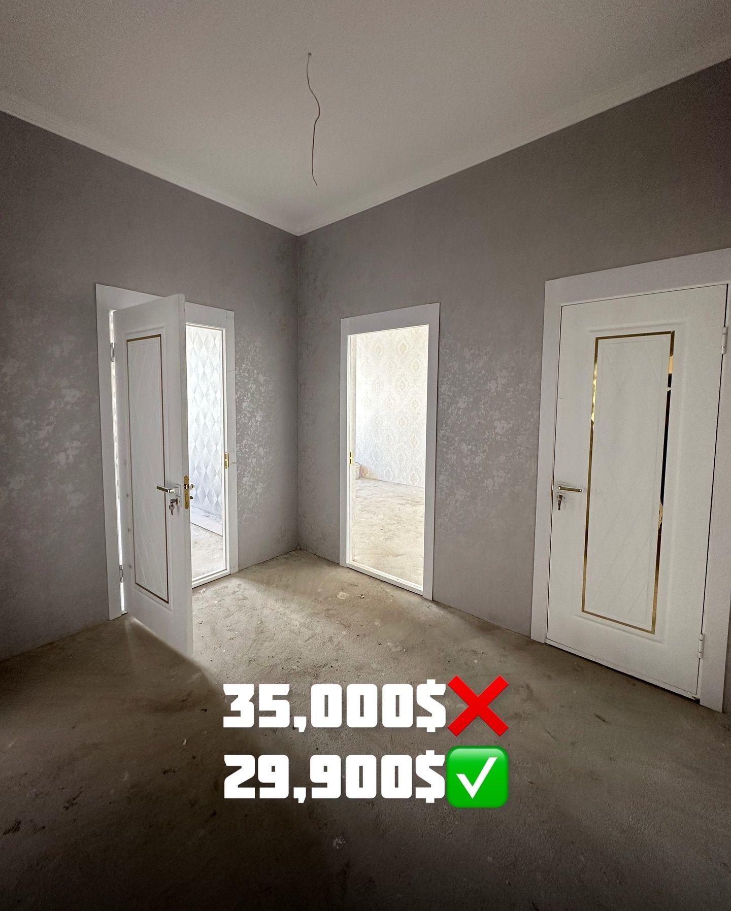 Nazarbek 2-xona (50m²)