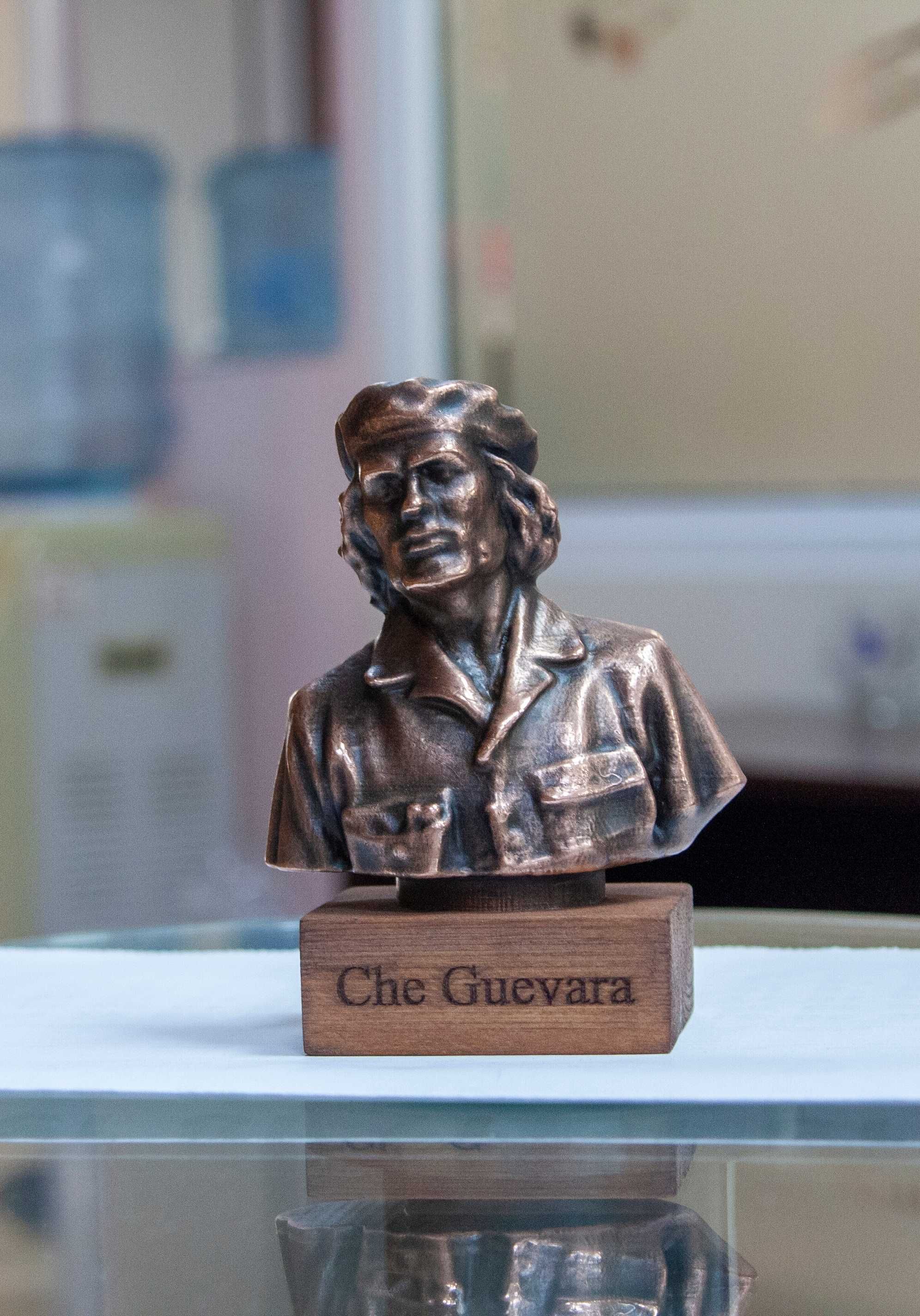 Бюст на Ернесто Че Гевара (Che Guevara).Медна галванопластика.