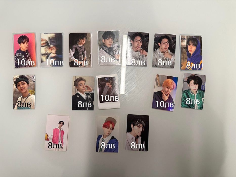 Kpop албуми и картички, Seventeen, enhypen, stray kids,black pink,etc2