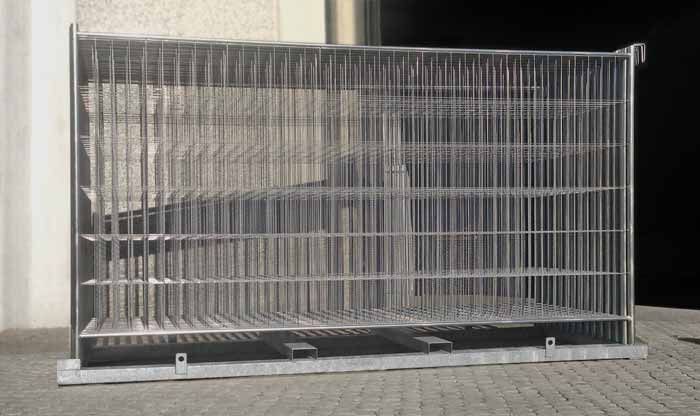 Gard mobil, provizoriu imprejmuire santier, talpa beton, panou