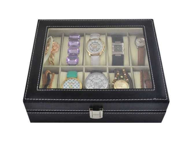 Луксозна кутия за съхранение на часовници-различни размери