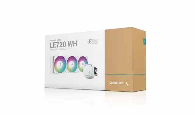 Deepcool LE720 WHITE / Кулер для Процессора (CPU) LIQUID COOLER