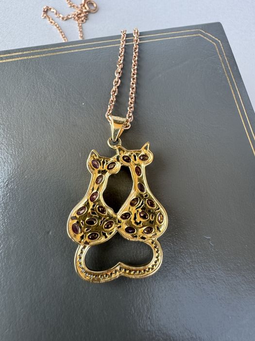 Pandantiv si lant din argint