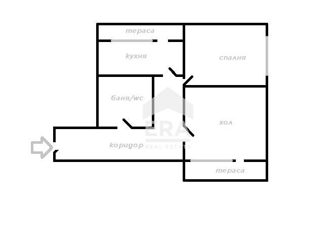 Продава се Двустаен апартамент в Варна, Младост 1 - 59 кв.м за 1865 €/кв.м - Снимка #2