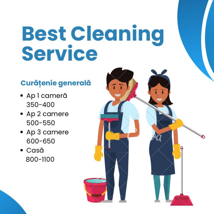 Servicii de curatenie la domiciliu birouri scari curti