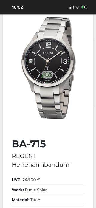 Ceas Regent stare foarte buna ,puțin uzat