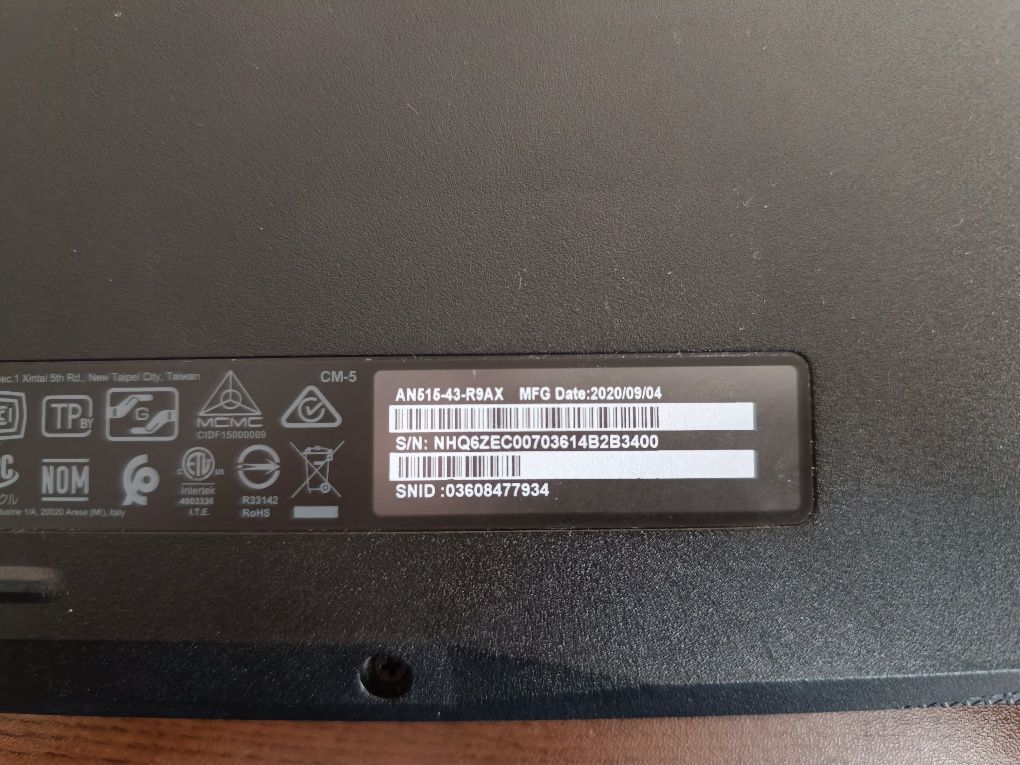 Acer Nitro 5 AN515-43