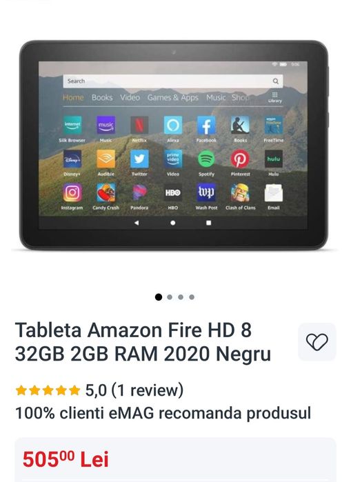 Tabletă Amazon Fire HD 8 Plus