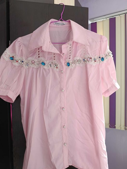 Дамска ризка къс ръкав