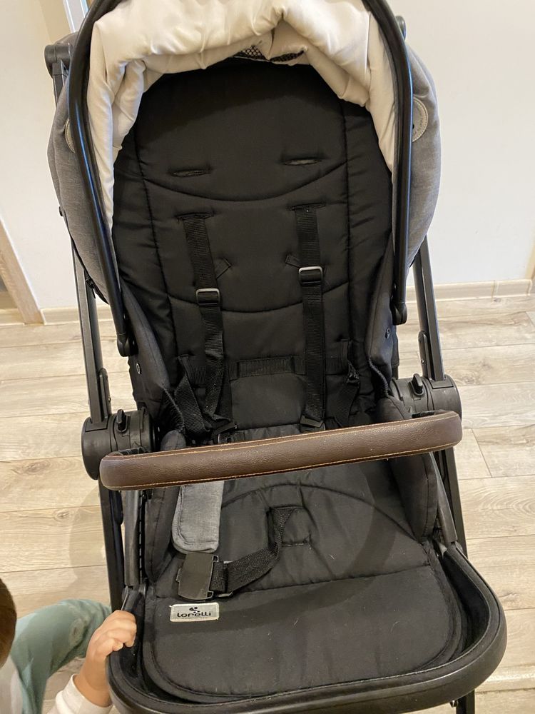 Бебешка количка Lorelli Infinity 3в1 Glacier Grey