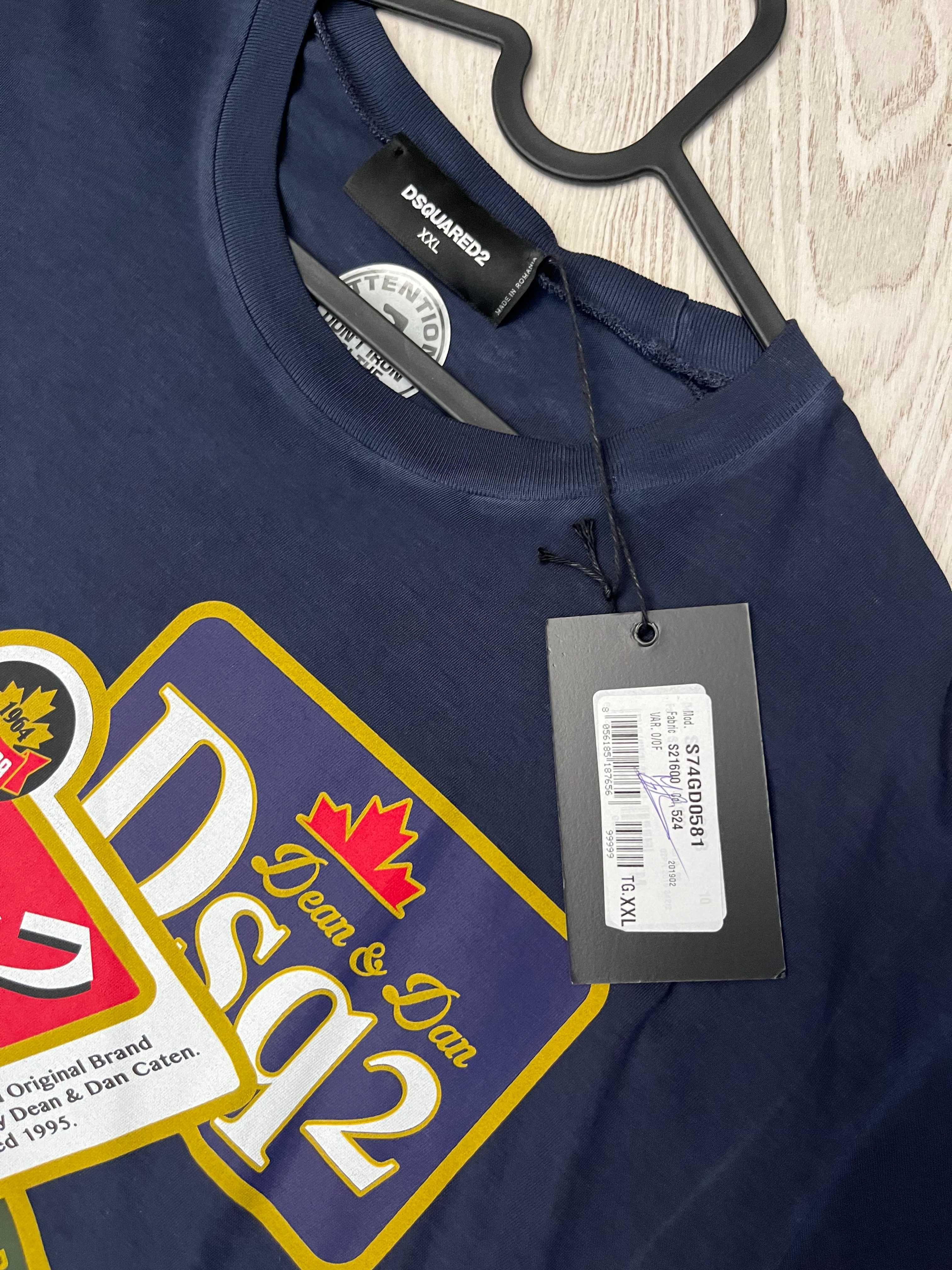 Dsquared2 tricou XXL, original, retail 325 euro