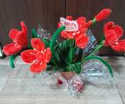 Aranjament handmade, plin de farmec și culoare!